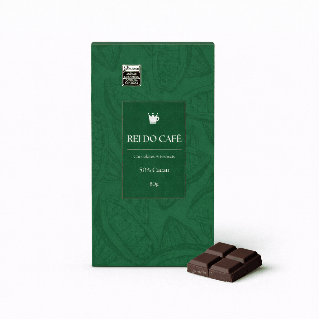 Chocolate 50% Cacau - Rei do Café — Rei do Cafe
